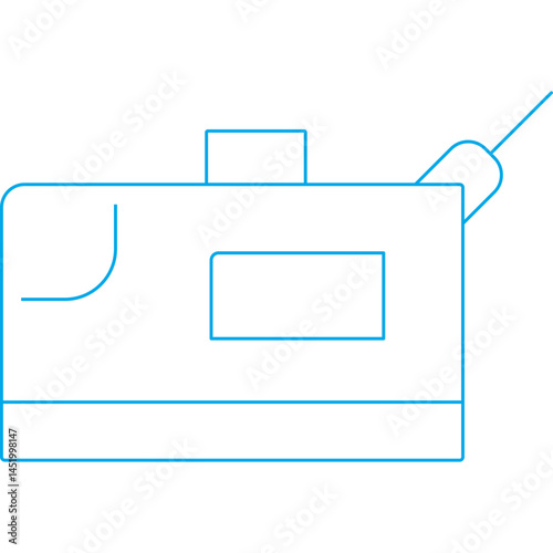 Iron icon single vector illustration