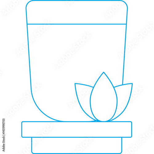 Asmr icon single vector illustration