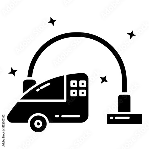 Vacuum Cleaner Glyph
