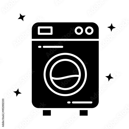 Washing Machine Glyph