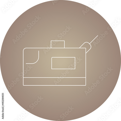Iron icon single vector illustration
