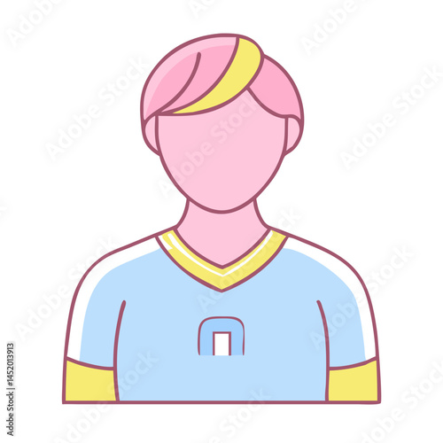 Icon of a Person Wearing a Sports Jersey  