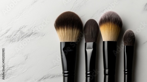 Step-by-step visuals of cleaning and maintaining makeup brushes using gentle cleansers and drying techniques,