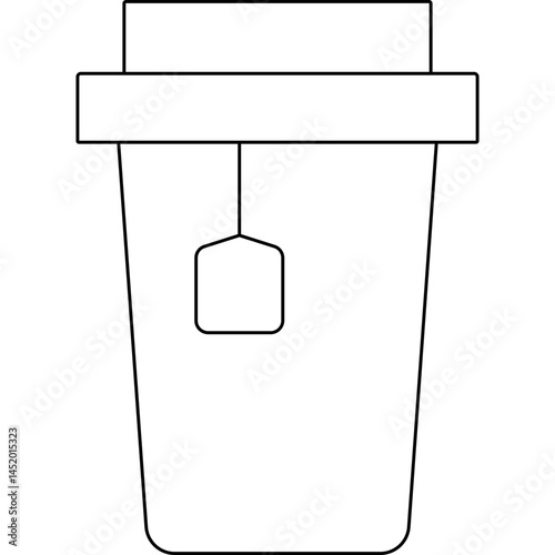 Coffee cup icon single vector illustration