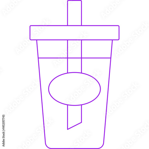 Juice icon single vector illustration