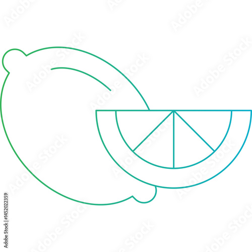 Lemon icon single vector illustration
