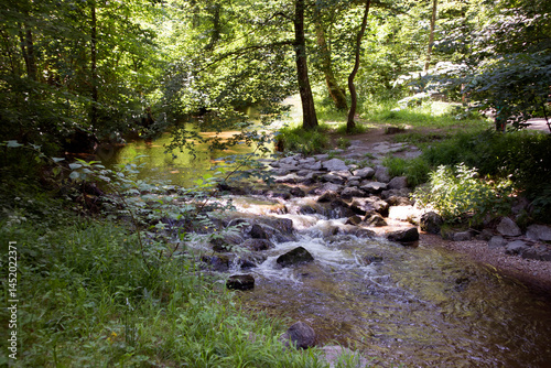 Maisinger Schlucht canyon; Munich Way of St. James, Bavaria, Germany