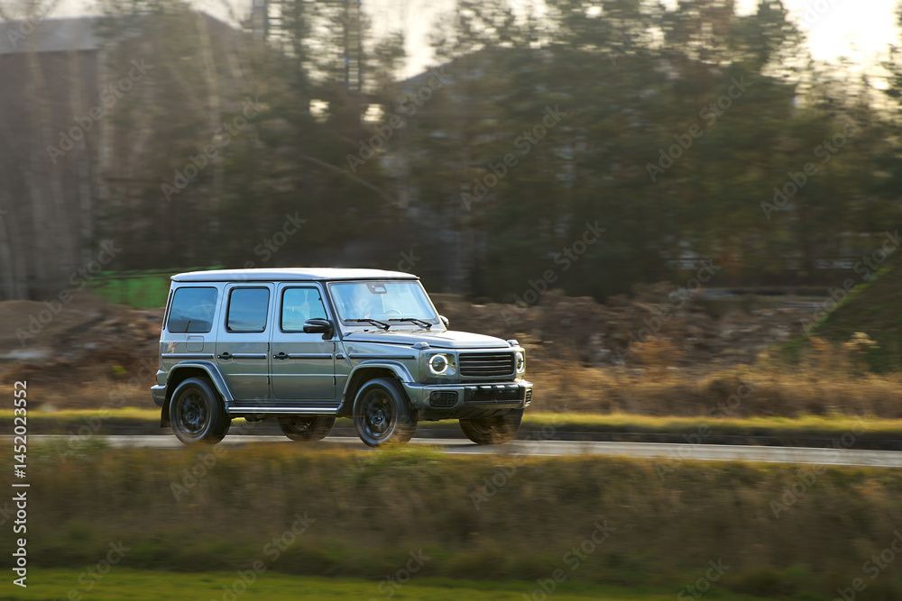 Compact SUV with rugged off-road design