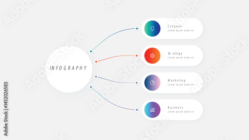 timeline infographics design