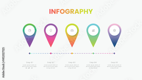 timeline infographics design