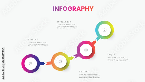 timeline infographics design