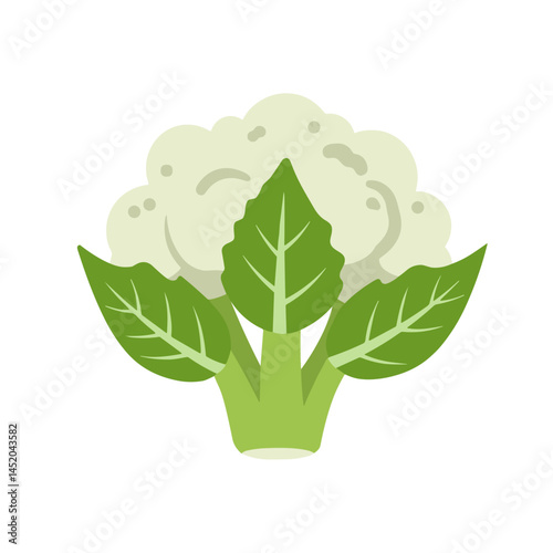 Cauliflower icon for recipe websites, food delivery apps, and healthy lifestyle content