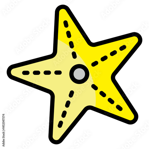 Starfish  Icon Element For Design