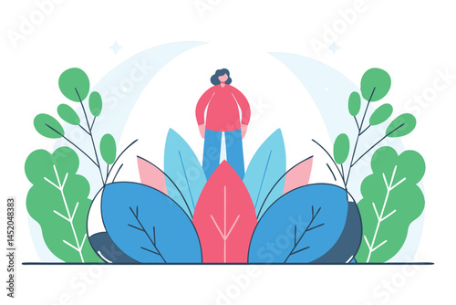Each petal has soft zigzag edges while retaining a rounded base