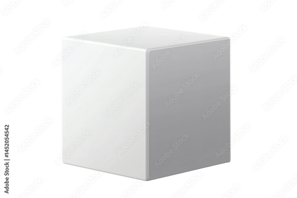 White rectangular prism podium for product display on transparent background White rectangular prism podium for product display on transparent background
