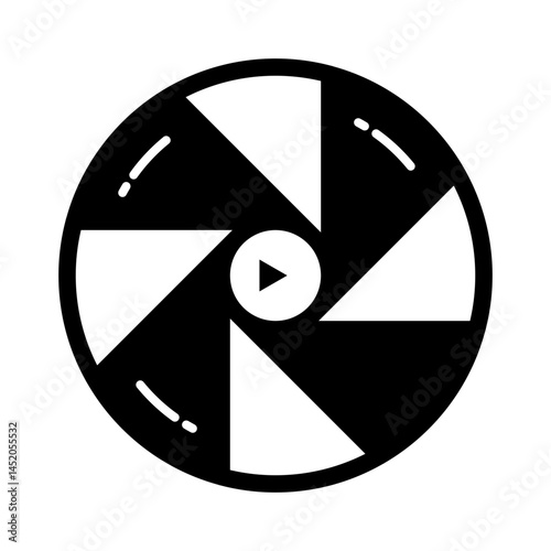 Aperture Solid Black