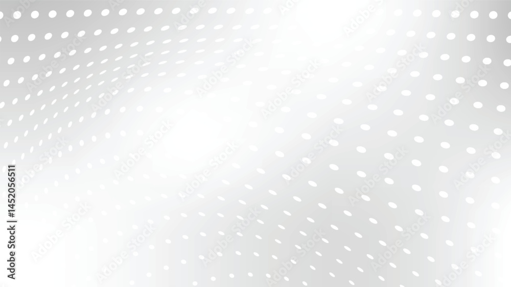 abstract white and grey gradient color background with modern dot pattern flowing abstract white and grey gradient color background with modern dot pattern flowing
