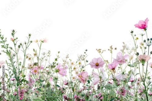 Fototapeta Naklejka Na Ścianę i Meble -  Colorful wildflowers in full bloom