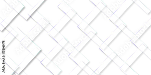Colorful White floor tiles abstract layers smooth 3d shadow vector design wallpaper. abstract white geometric background	