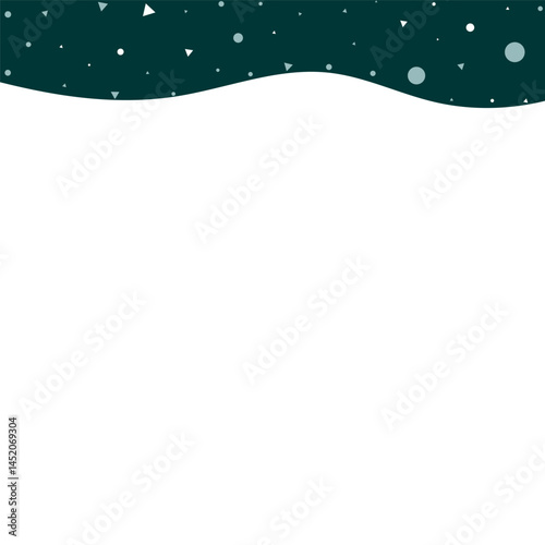 Minimalist Circle Triangle Decoration