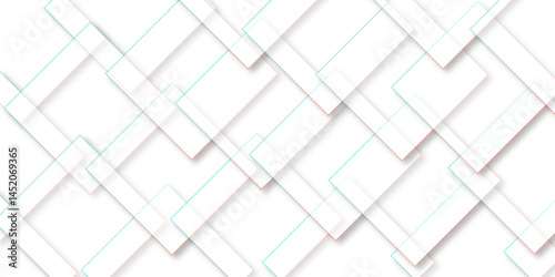 Colorful White floor tiles abstract layers smooth 3d shadow vector design wallpaper. abstract white geometric background	