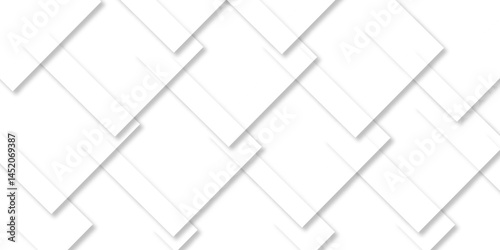 abstract background with white lines. White floor tiles abstract layers smooth 3d shadow vector design wallpaper. abstract white geometric background	