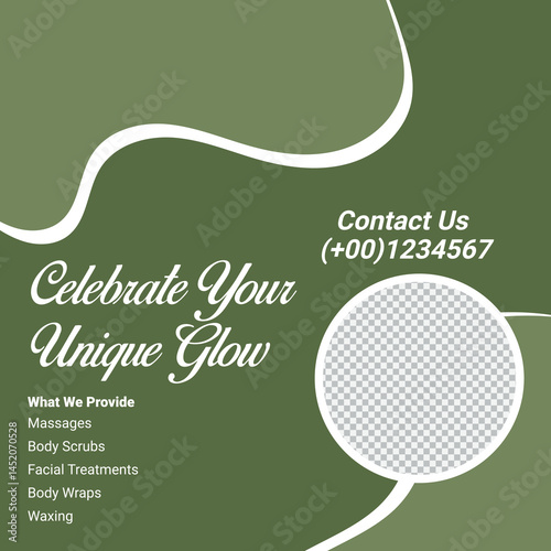 Celebrate Your Unique Glow Beauty Spa Treatments And Customizable Profile Picture