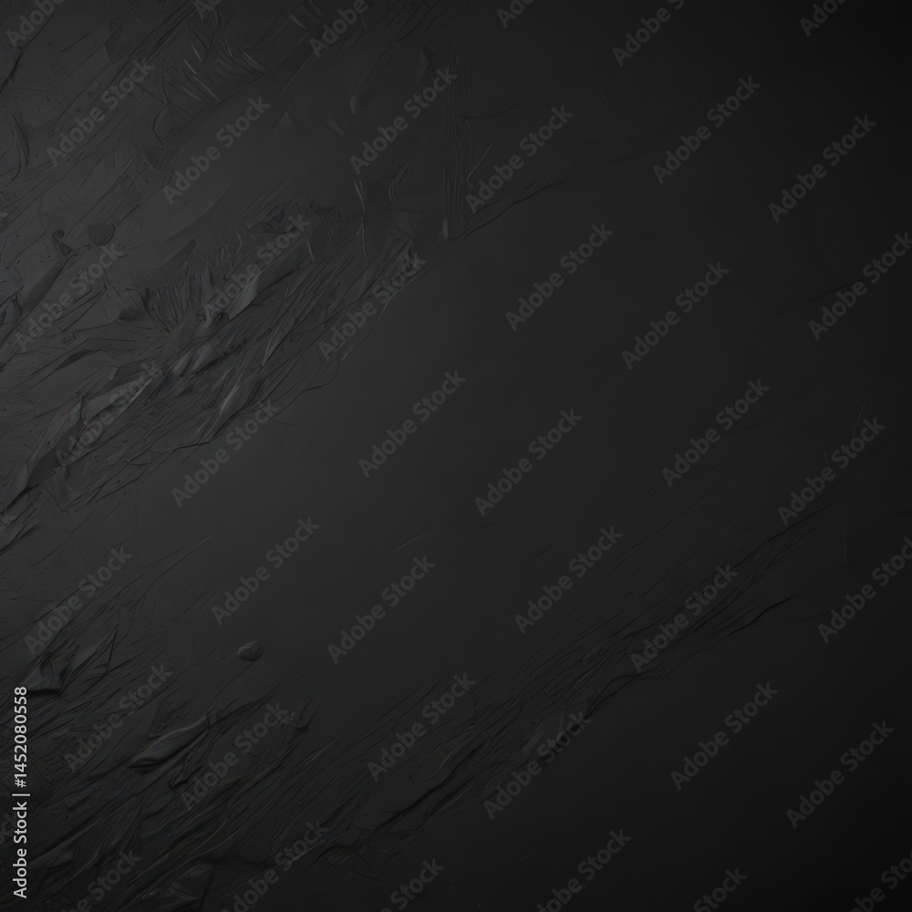 Black textured paper close-up  Minimalist, rough surface ,  simple,  background,  contrast