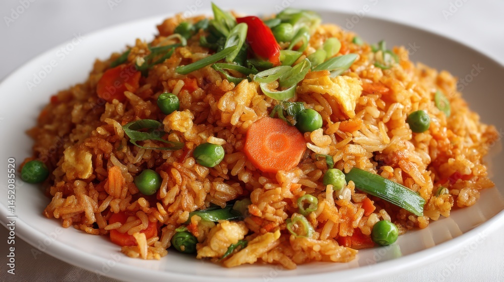 Scrumptious Fried Rice with Vegetables Scrumptious Fried Rice with Vegetables