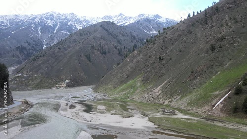 aran mountain range drone footage | cinematic 4K FPV aerial stock video of natural beauty in northern Pakistan | scenic landscape, hills, valleys, and nature footage for travel use