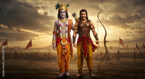Ramayana Lord Rama and Lakshmana