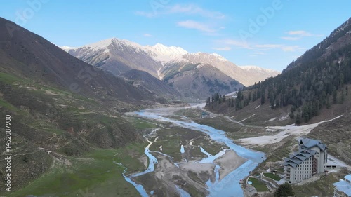 aran mountain range drone footage | cinematic 4K FPV aerial stock video of natural beauty in northern Pakistan | scenic landscape, hills, valleys, and nature footage for travel use