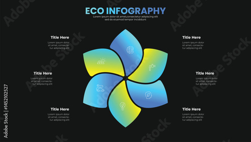 Ecology infographics design