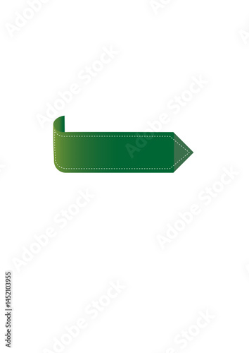 Rectangular text frame, highlighter, die,