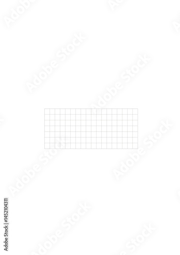 Rectangular frame for inscriptions and text, separator die, die