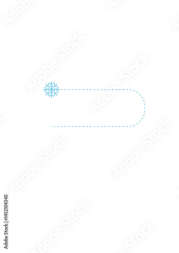 Rectangular frame for inscriptions and text, separator die, die