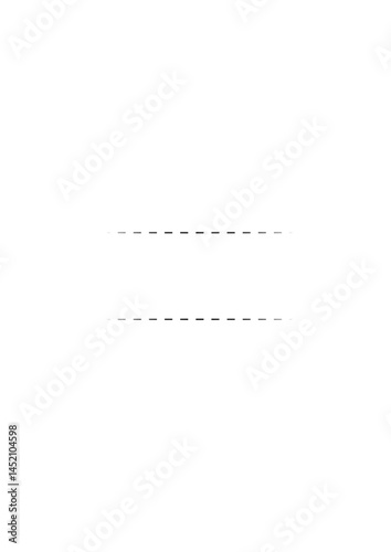 Rectangular text frame, highlighter, die,