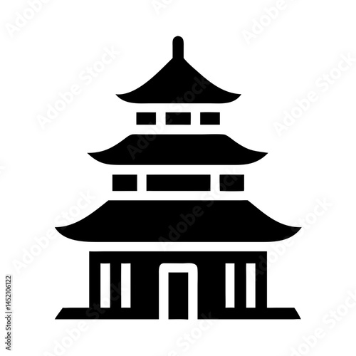 chinese temple icon