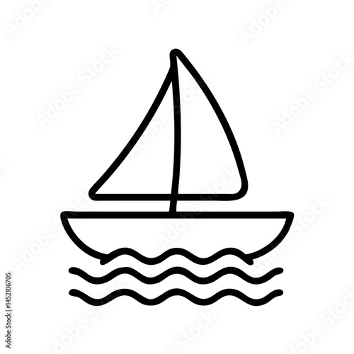 sailing ship vector illustration