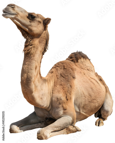 camel on transparent background. Eid Al Adha concept.