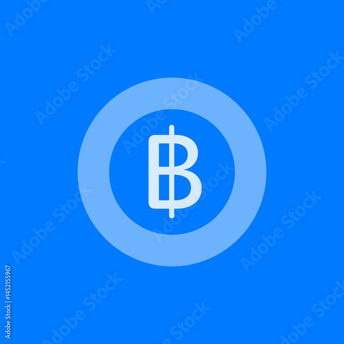 Baht Ring Icon
