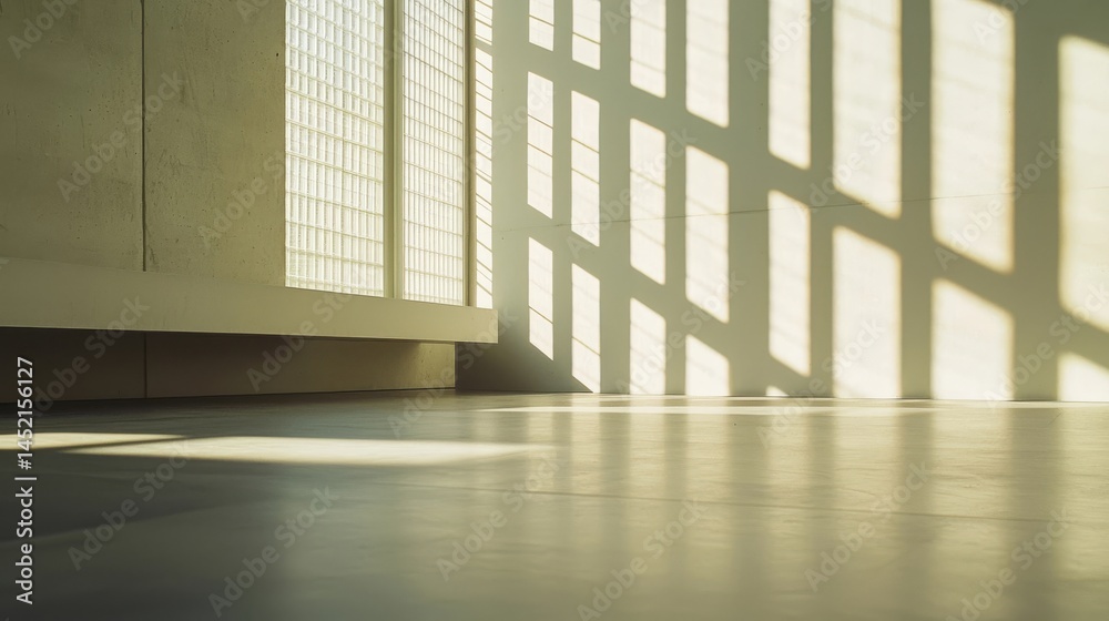 Fototapeta premium empty room with window