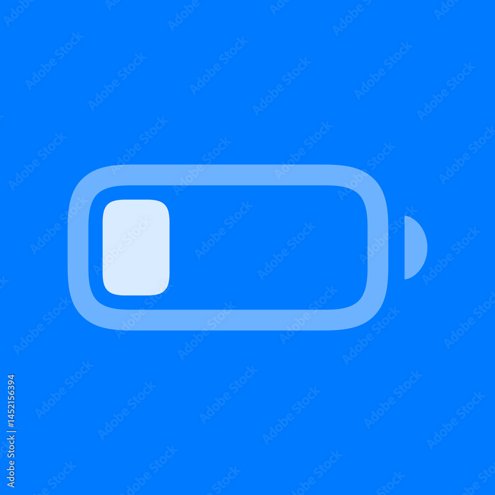 Battery 25% Icon Battery 25% Icon