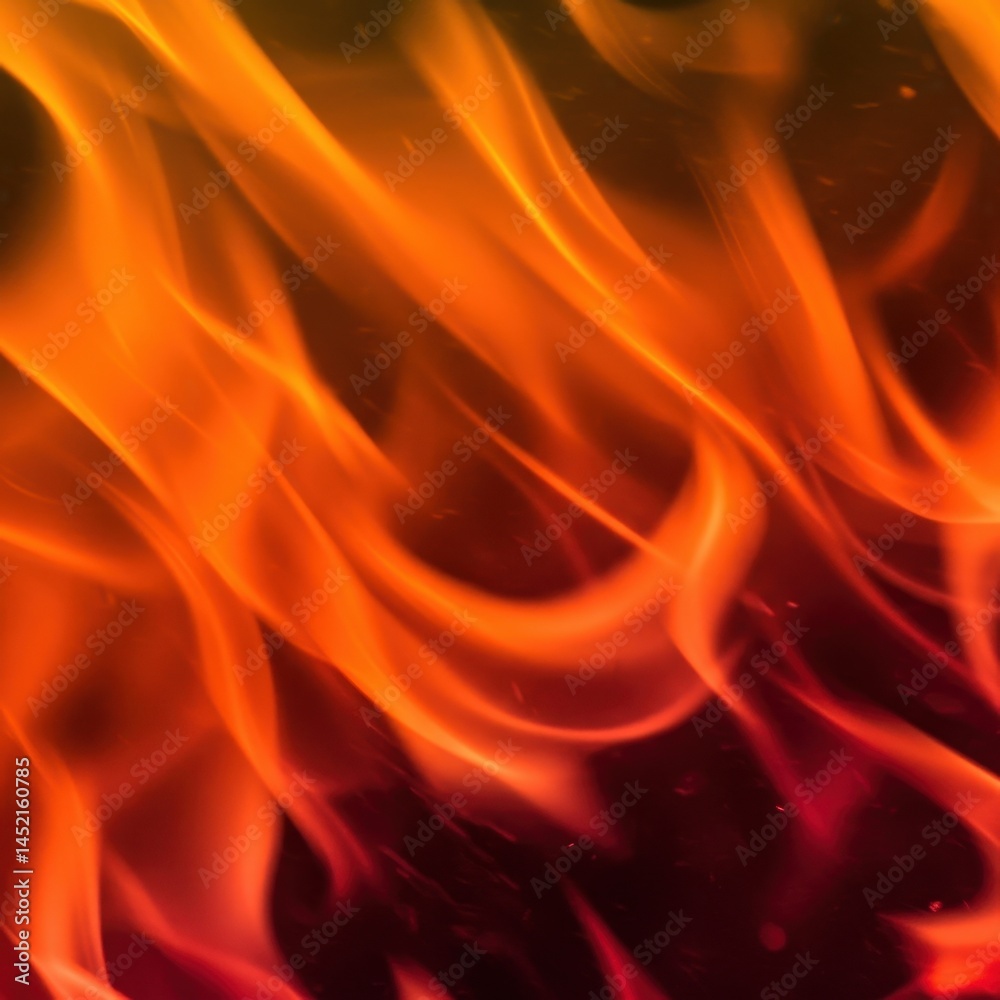Abstract fire flames image Abstract fire flames image