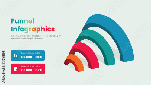funnel infographics design 