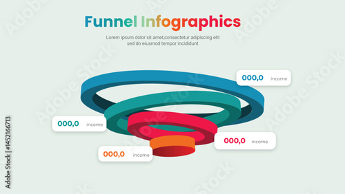 funnel infographics design 