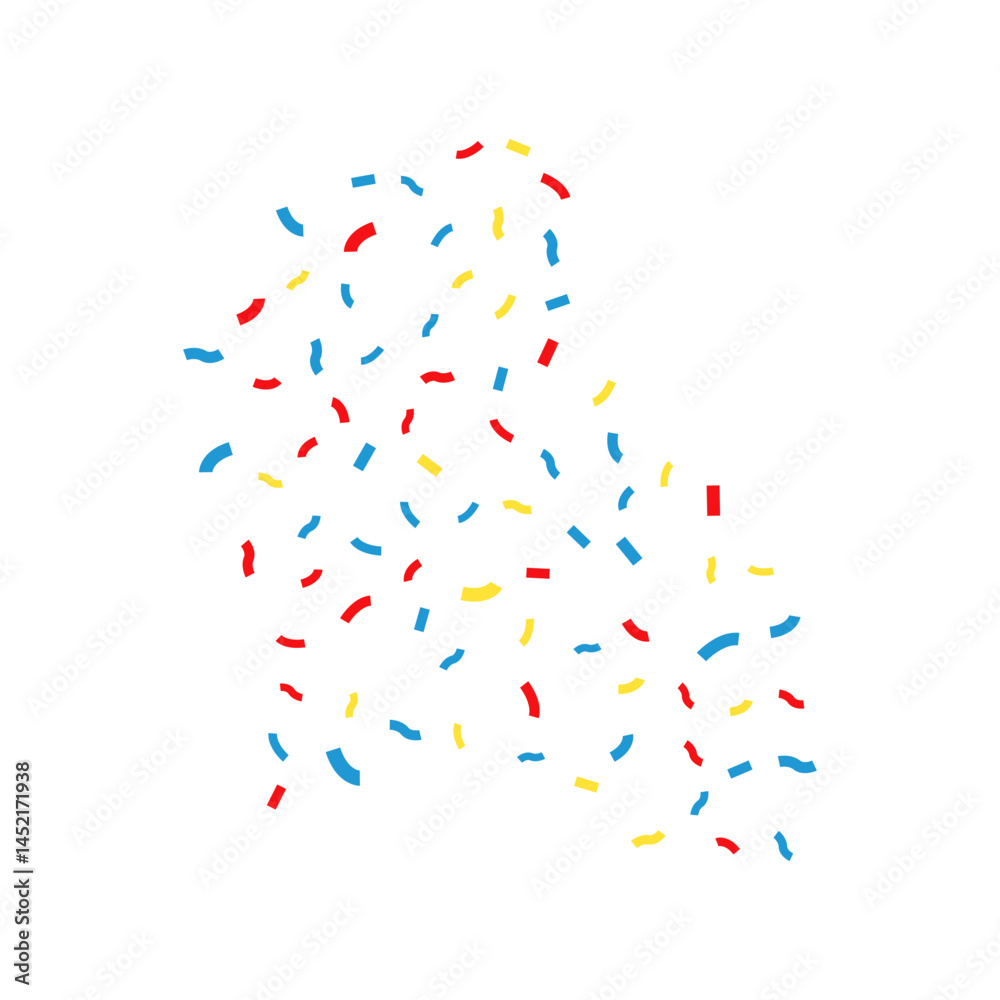 Fototapeta premium Party Confetti Explosion