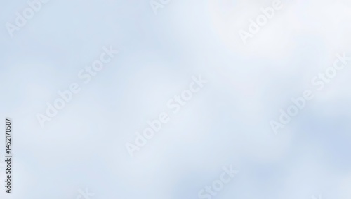 Soft Blue Abstract Background with Blur Effect

