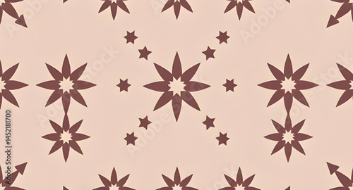 seamless pattern with embroidery pattern
