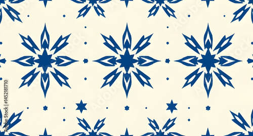 seamless pattern with embroidery pattern